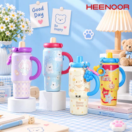 Termos Tumbler Motif Hewan Lucu + Tutup…