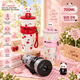 Termos Tumbler Aneka Gambar 1 & 2 Tutup +…