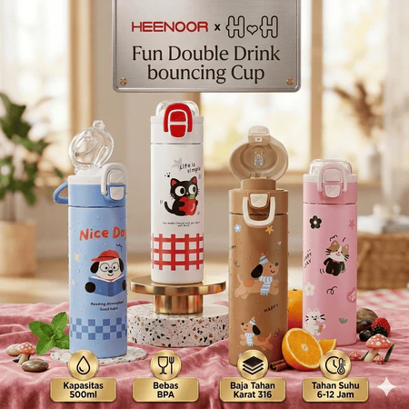 x HAH Tumbler Termos Portable Kids & Students…