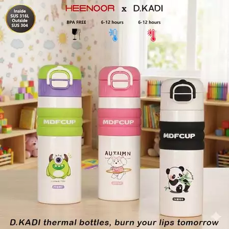 MDF D.KADI Tumbler Termos Motif Karakter Lucu…