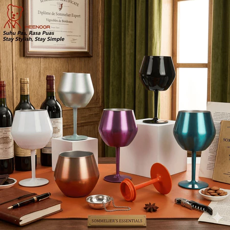 Gelas Wine Minum POLOS GLOSSY I Gelas Bongkar…