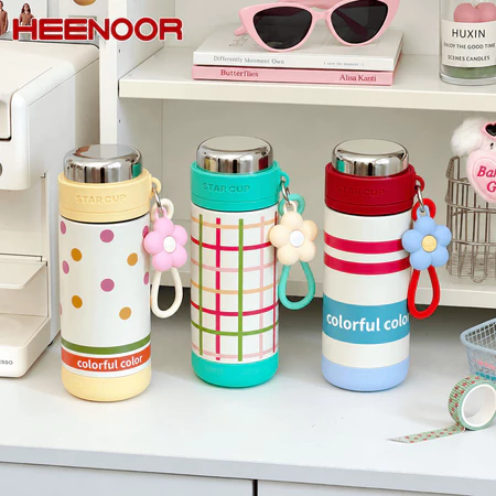 Tumbler Termos Kids Motif Garis dan Polkadot…