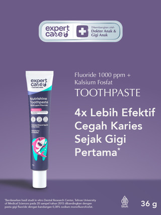 Pasta Gigi Bayi dan Anak - Expert Care Nutrishi…