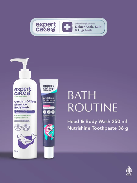 Expert Care Bath Routine Bundle - Head & Body W…