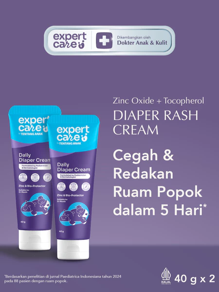 Expert Care Paket 2 pcs Daily Diaper Cream 40 g…