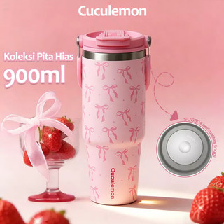 Cuculemon Tumbler 900ML Motif Kupu-Kupu
