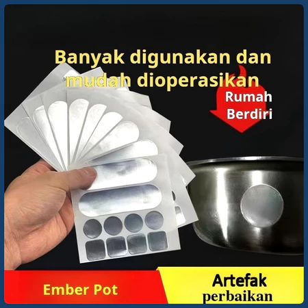 Tambal Panci Aluminium Foil Isi 10 Lembar