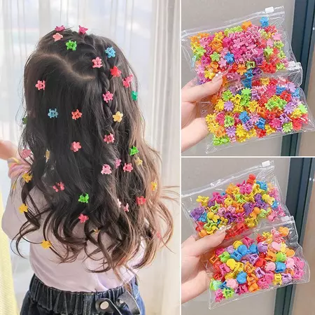 Jepit Rambut Anak Bunga 50pcs
