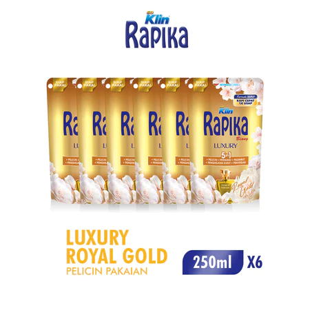 Rapika Pewangi Pakaian 6x250ml