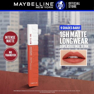 MAYBELLINE OFFICIAL Superstay Matte Ink Liquid Long Lasting Waterproof Matte Lip