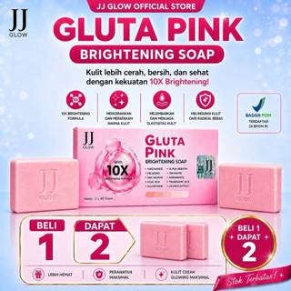 JJ Glow Brightening Soap Sabun Pencerah Wajah & Badan 10X Brightening Sabun Bata
