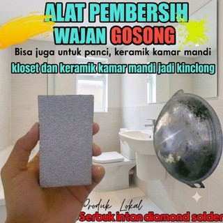 PEMBERSIH KERAK MEMBANDEL pada wajan dan kloset kamar mandi juga bisa digunakan