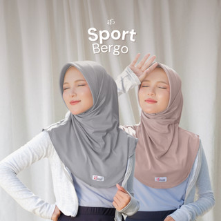 alfaeyza - Hijab Sport Pinguin SIZE S | Bergo Sport Oval | Jilbab Olahraga | Fae