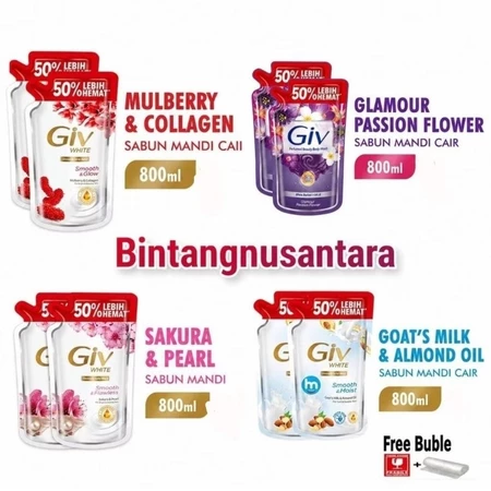 Giv Sabun Mandi Cair 800ml